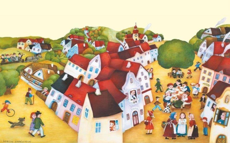 Die Welt der Fantasie, Trauer und Freude von Vlasta Baránková - Vernissage