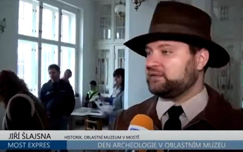 Der Archäologie im Regionalmuseum in Most