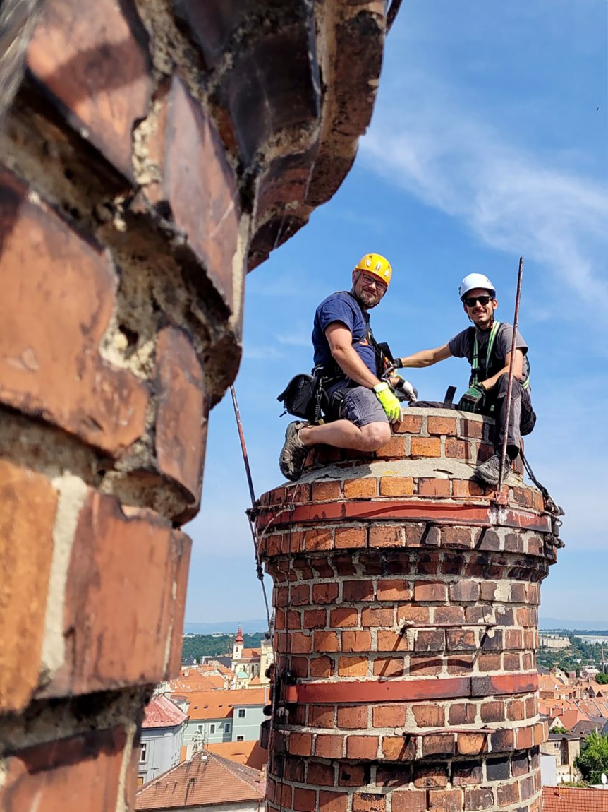 Tovární komíny. Nové využití ikon průmyslového věku