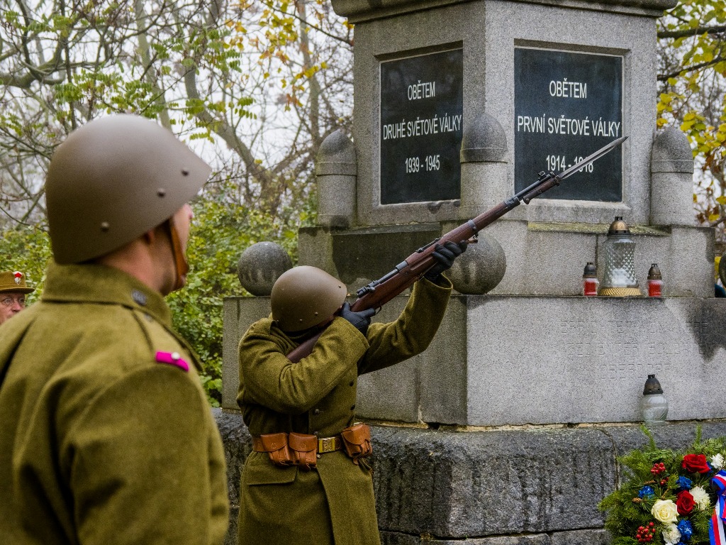 Pietní akt - Bitva o Most 1918