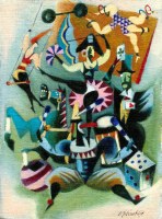 Cirkus-2006-akryl-sololit-foto_Martin-Findeis